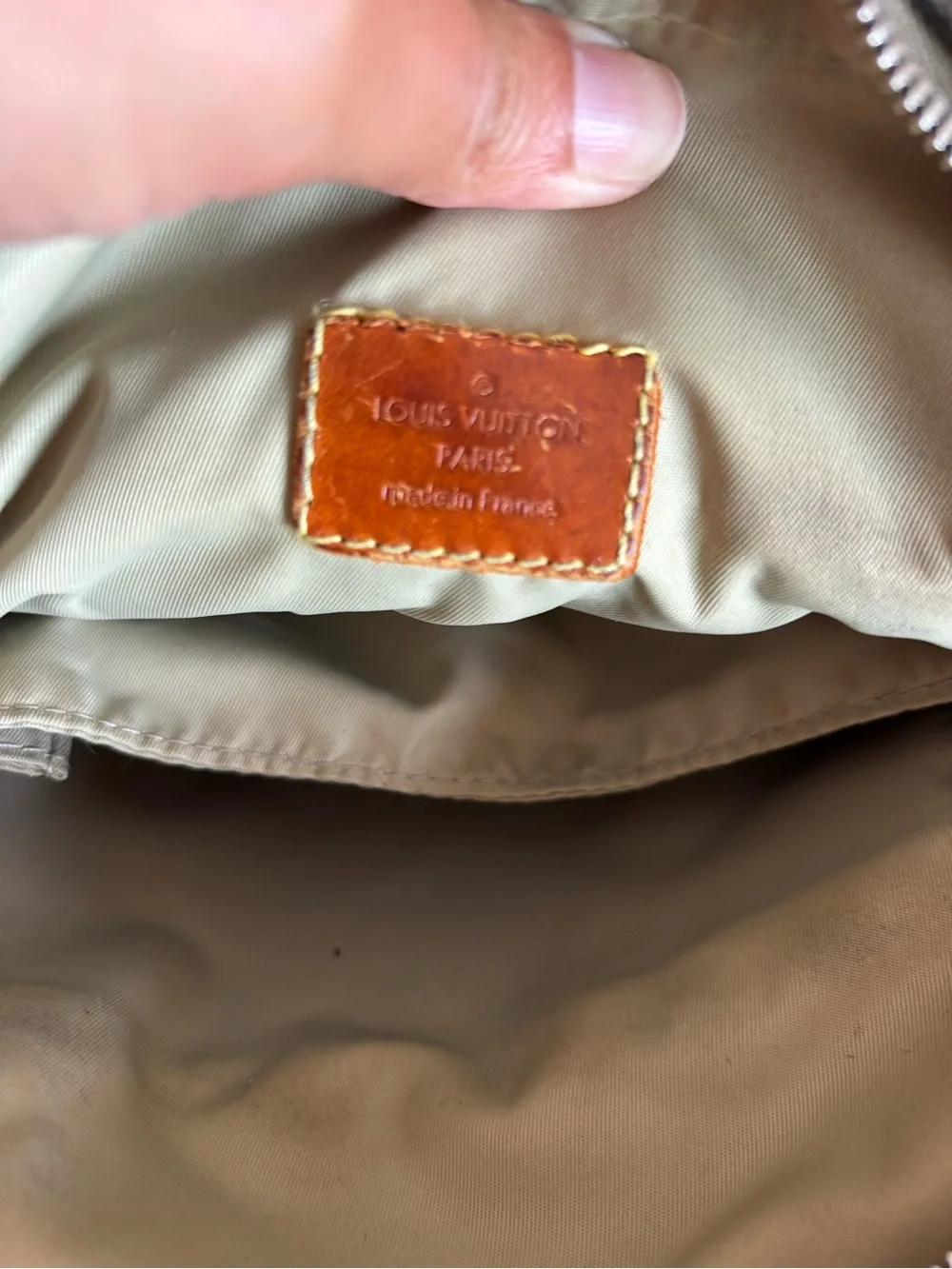 Louis Vuitton Brown and Black Messenger Bag